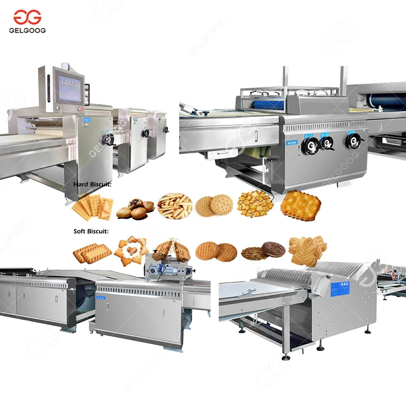 High Quality Choco Biscuit Make Soft Biscuit Making Molding Cookies Production Line Use Freezing Chocolate