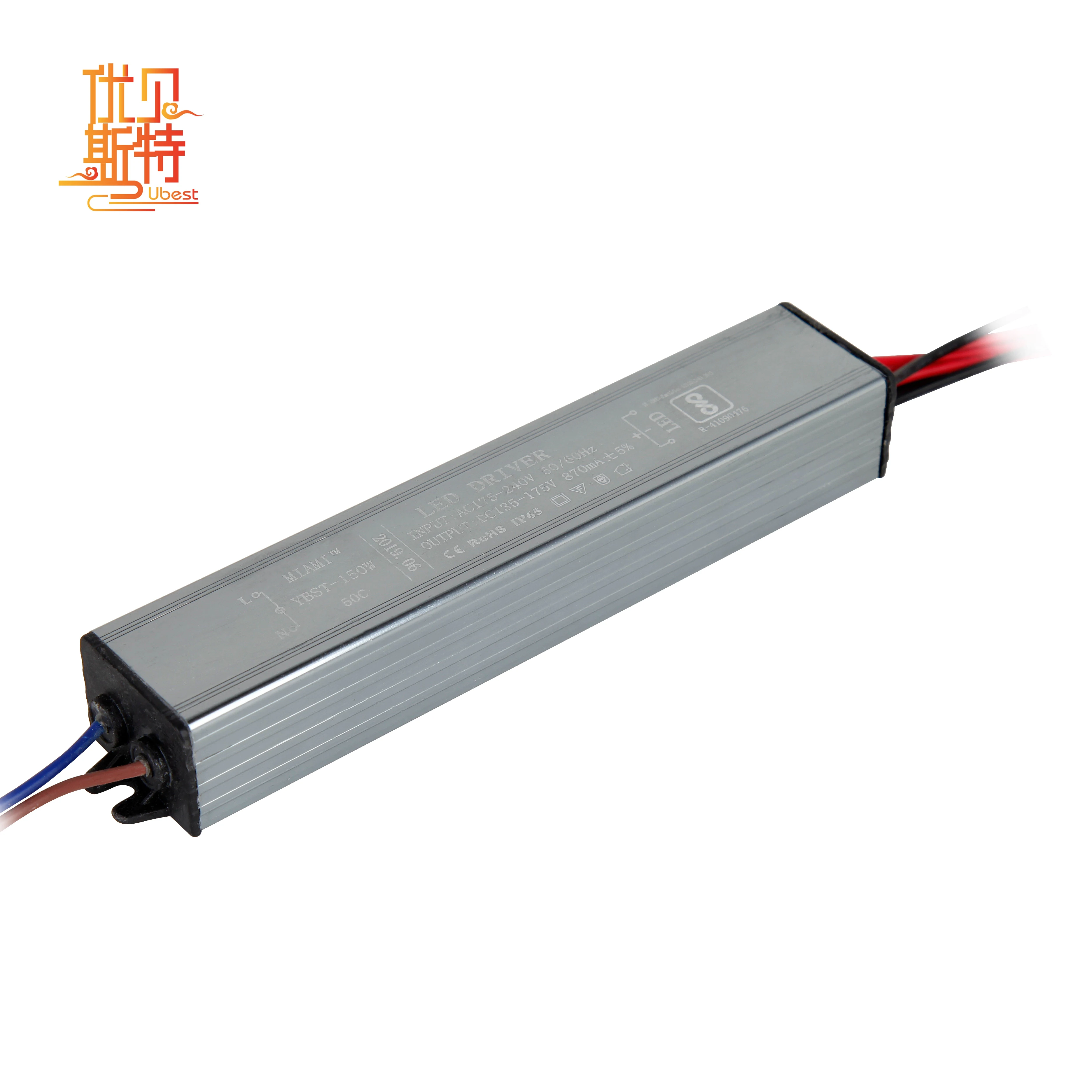 Waterproof electronic LED Driver Single 200W SLIM Power Supply LED Driver