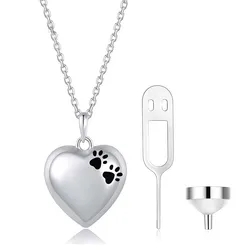 925 Sterling Silver Cremation Jewelry For Ashes Keepsake Minimalist Bar Necklace For Men Women