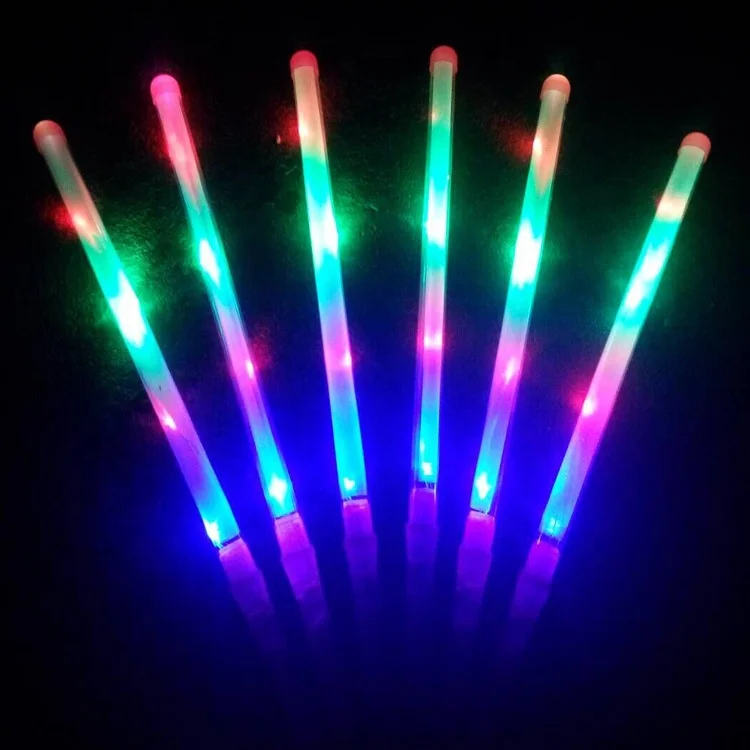 Party favor LED flashing glow sticks 48cm*2cm length lightstick glow stick