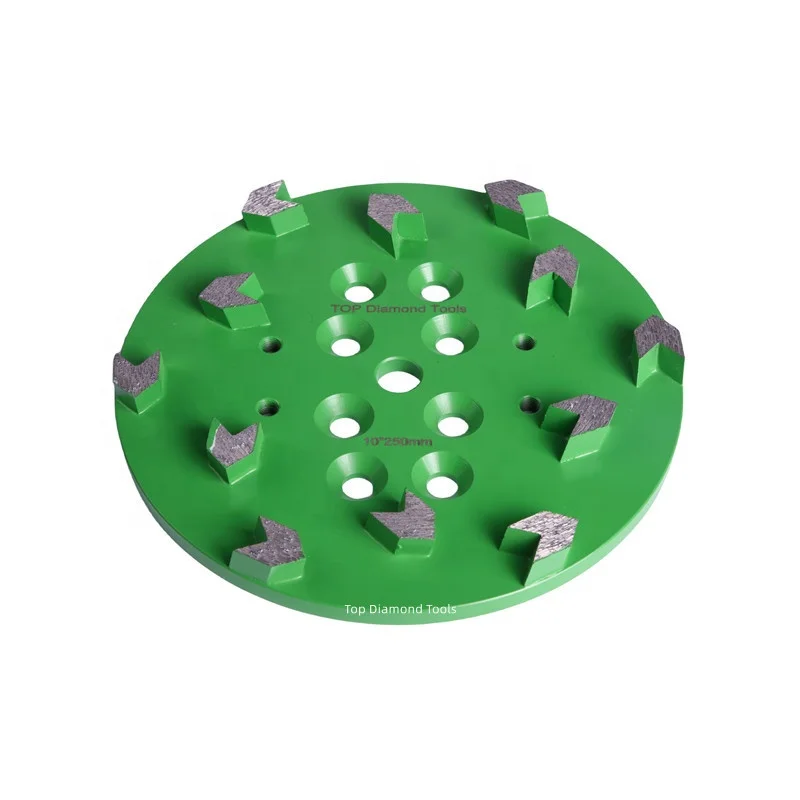 10 Inch Concrete Floor Diamond Arrow Heads for Grinding