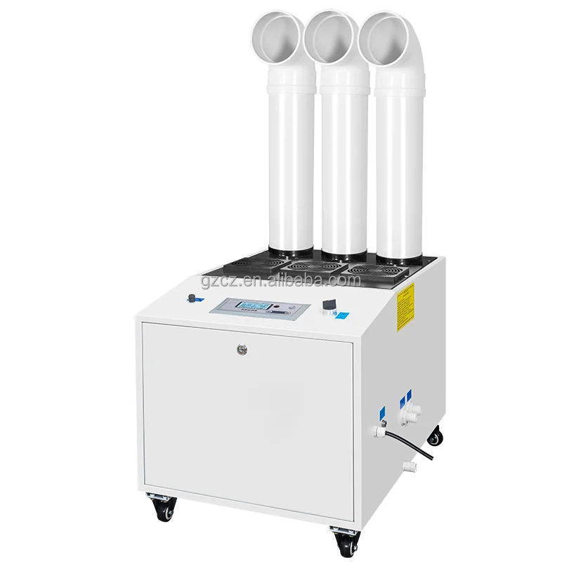 Intellint 42L/H Ultrasonic Industrial Humidifier Portable Continuous Cold Mist Farms Office Medical Places Humidifier