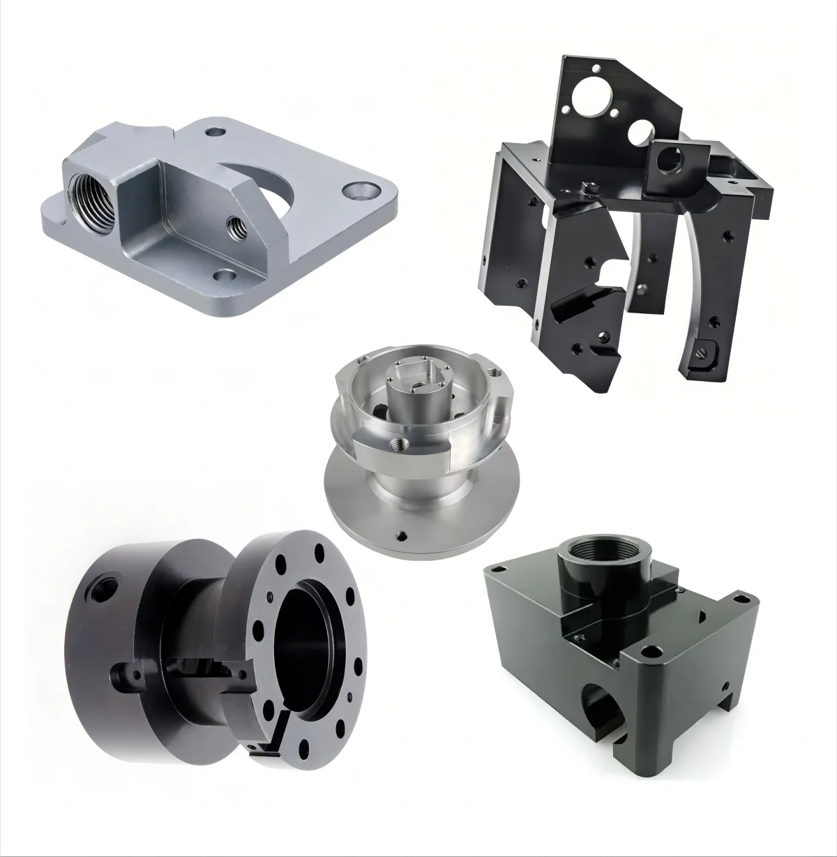 CNC Machining Aluminum Alloy Parts Processing Precision Non-Standard Parts Processing Hand Plate Model Parts