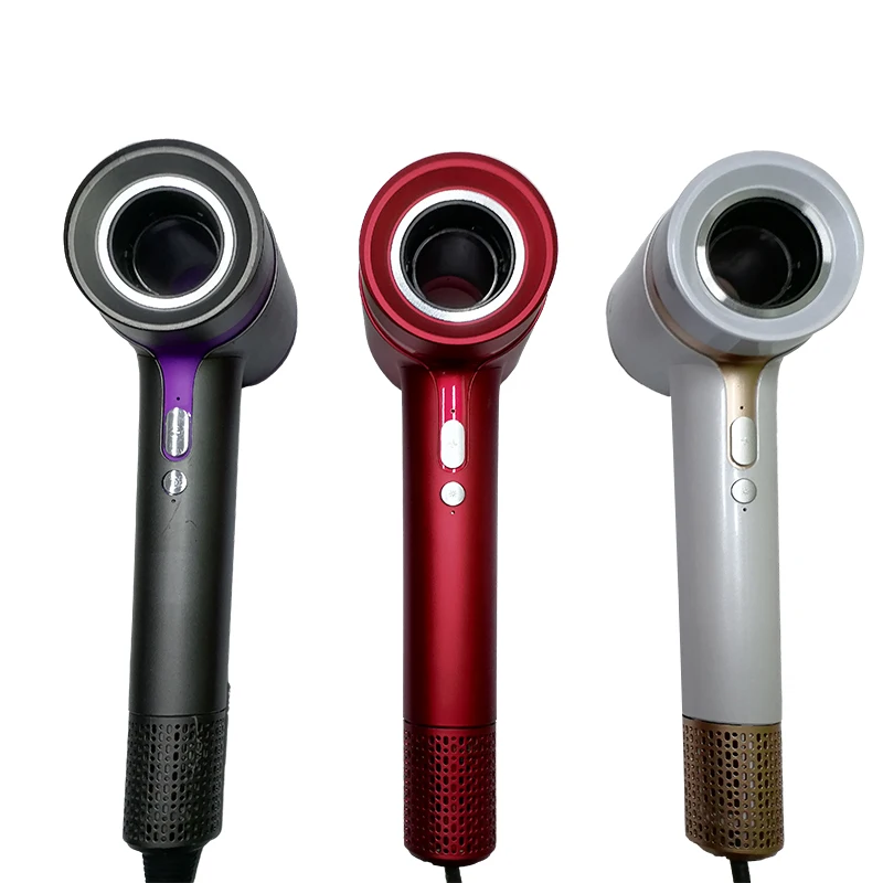 LDY New Professional High-speed Hair Dryer Blow Dryer Electric Metal Ionic CN;GUA with Guiding Lights Negative Ion Portable Home