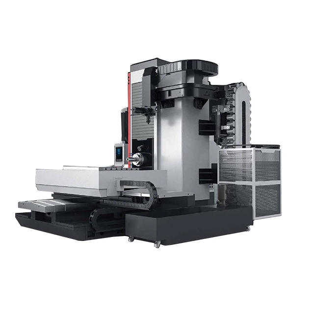 good quality CNC Horizontal Boring Machine Rotary Table  spindle boring and milling machine