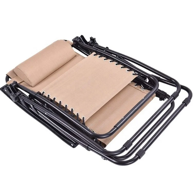 Realsin Wholesale zero gravity lounge chair with pillow and cup holder reclining lounge chairs outdoor sun loungers