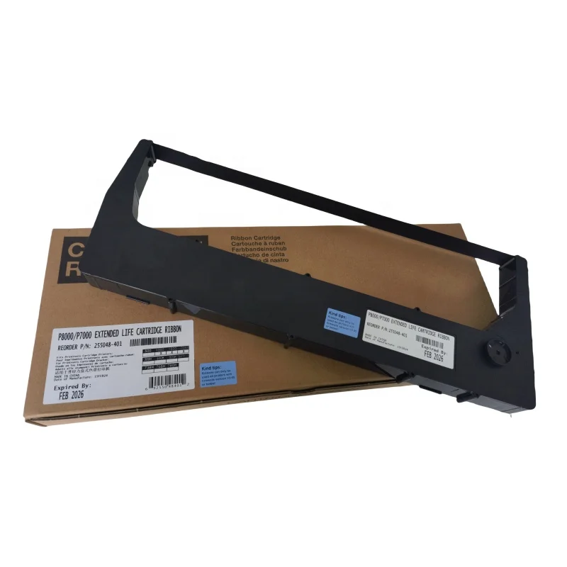 Совместимая лента принтера для Printronix P8000/P7000/N7000 255049-101 255048-401 255661-101 255542-401 256449-401 с чипом