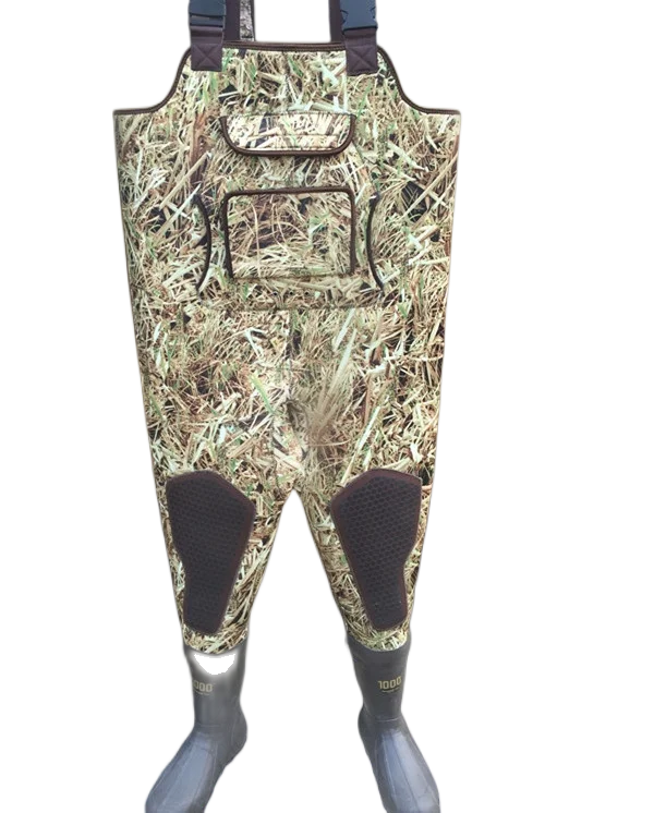 Langland 1000gram Thinsulate Rubber Boots 5MM Neoprene Camo Hunting Waders