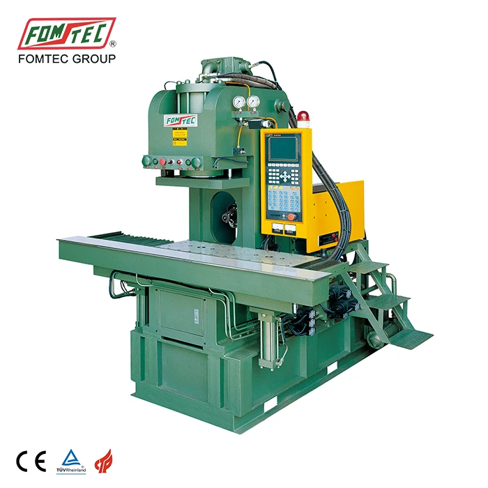 double sliding table plug machine 750 kN vertical  injection molding machine injection molding machine Manufacturer
