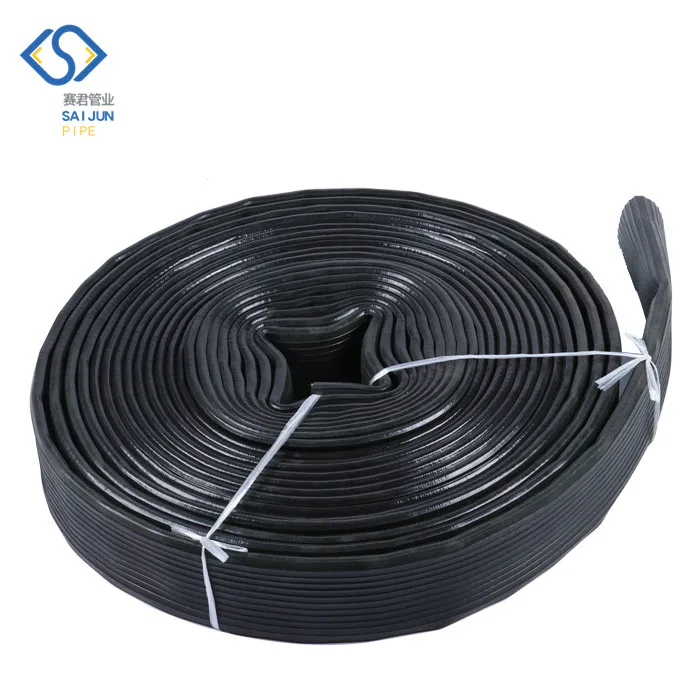 Черный Ребристый ПВХ Нитриловый резиновый шланг