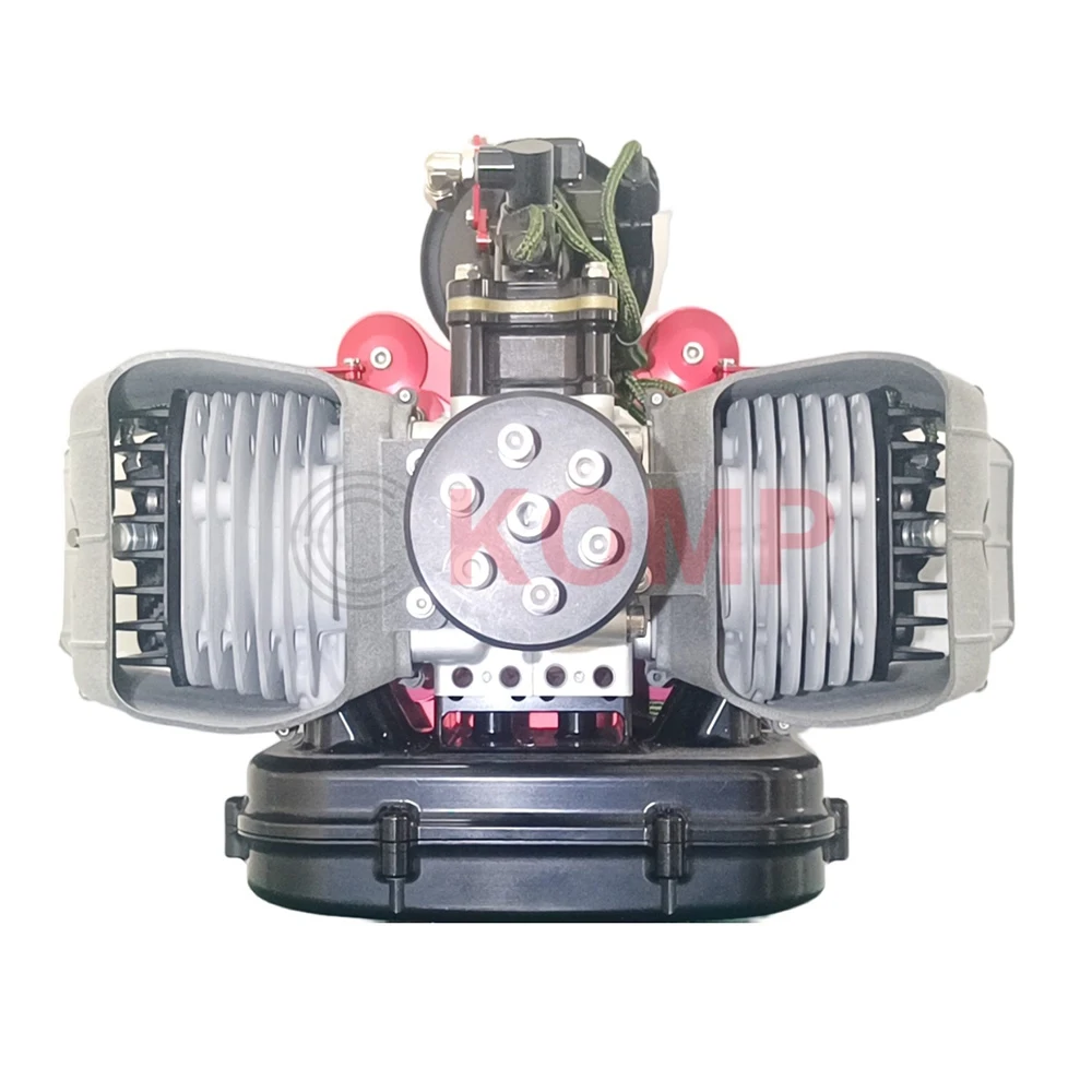 170cc 15HP 2 Stroke Boxer RP-3 Jet Fuel Drone Uav Engine Heavy Fuel