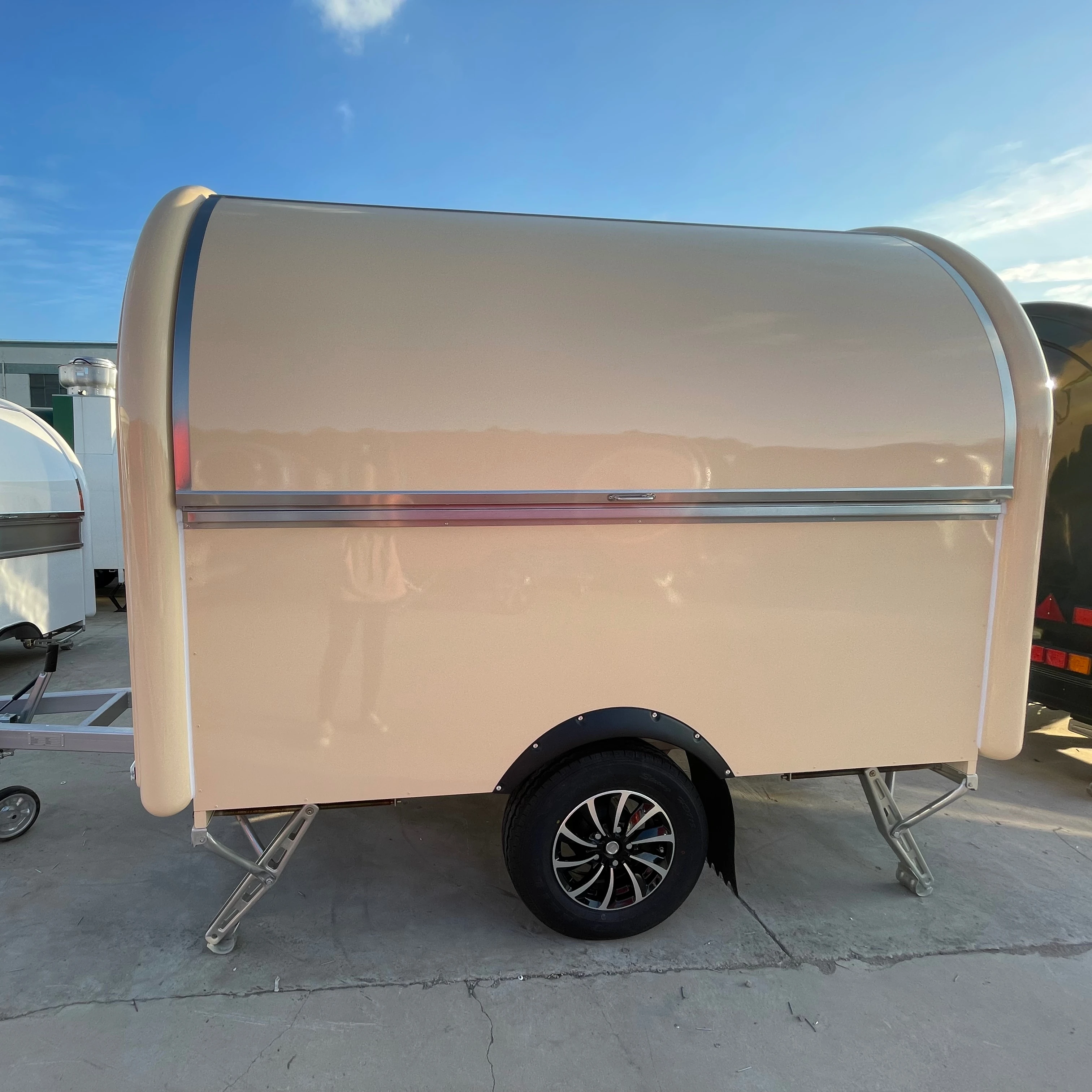 Ice cream food cart  truck food trailer mobile bar