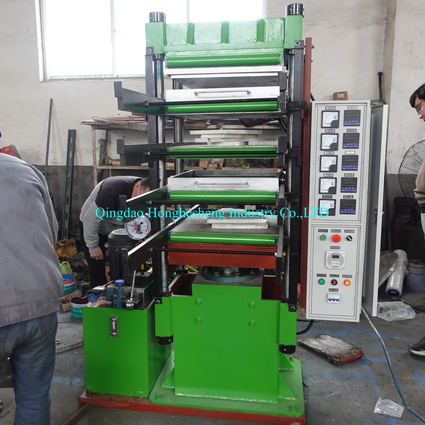 Xlb_550x550x4 Rubber Tiles Vulcanizing Press/rubber Mold Vulcanizer