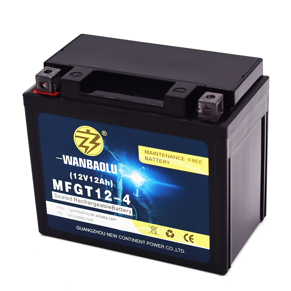 High Quality Wholesale Lead Acid Piece for Moto Accumulator Battery for Motorcycle