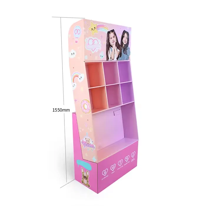 Custom Store Racks Shelf Display Corrugated Display Stand for Bracelet