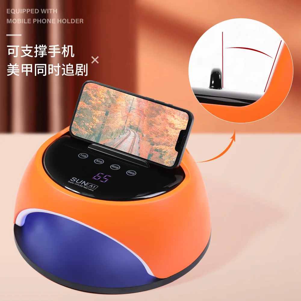 Professional Powerful 360W SUN uv led nail Lamp Handle Design SUN A1 Manicure Lamp Nail Curing Fast UV Gel Drying Machine