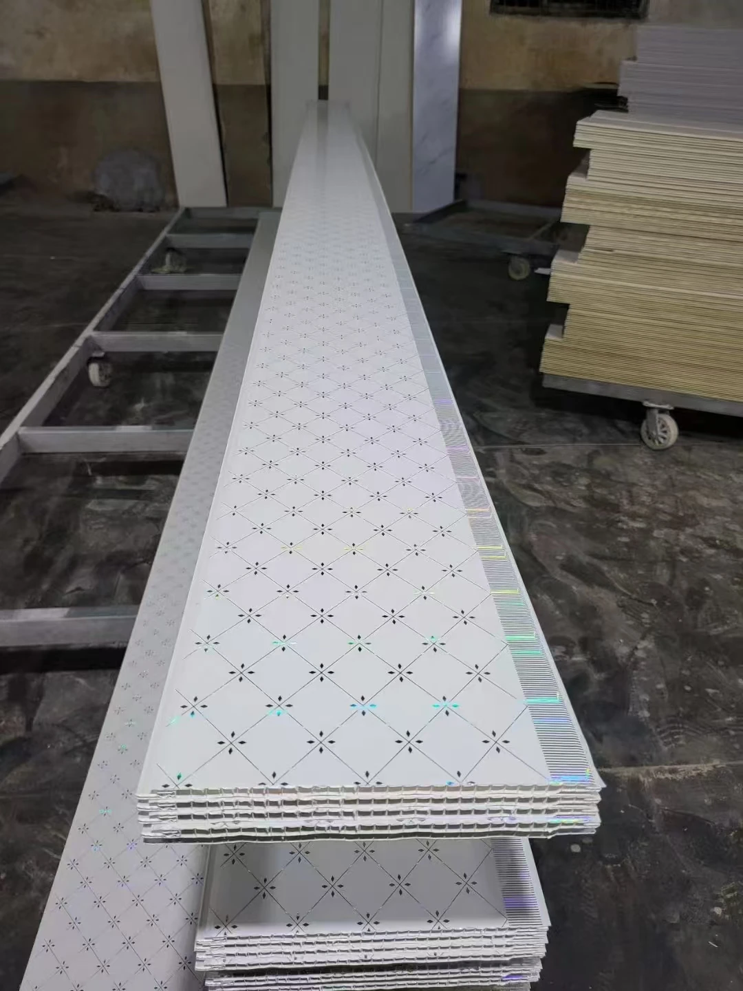 250*8*2900MM Colorful PVC ceiling tiles PVC panels board ceiling BAIYI design
