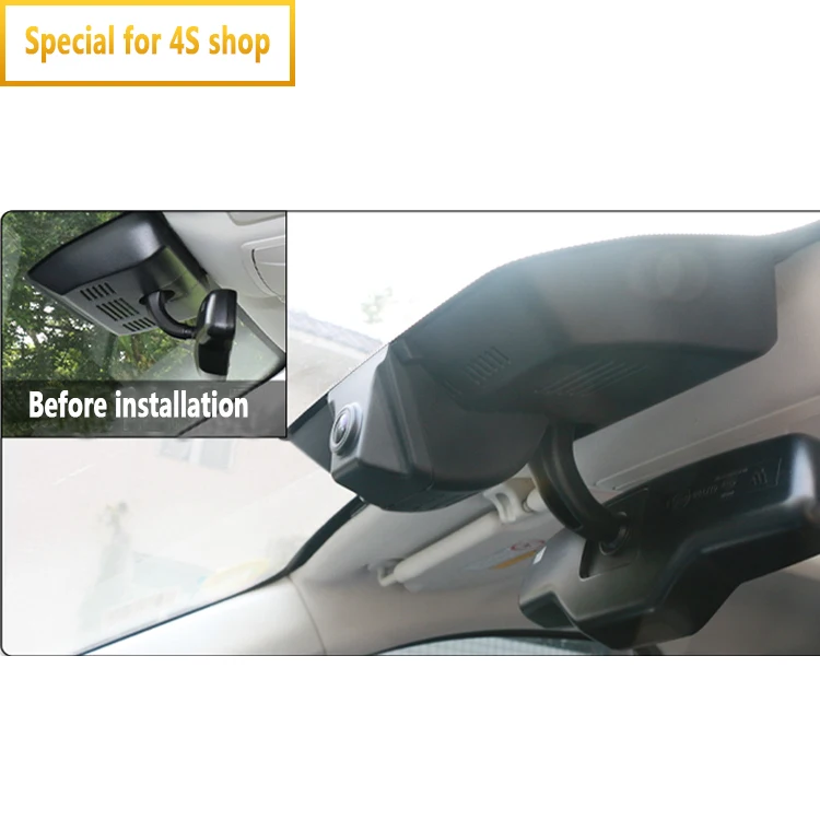 Newest 4K Wifi Gps Dual Car Dvr Adas Front And Rear View 3 Channel Ddpai Car Camera Recorder Video Dash Cam For Great Wall H6