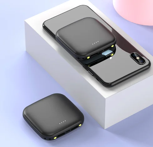 2400mAH gift Mini Power bank Portable 2.1A Fast Charger Powerbank External Customized Battery Charger For Smart Mobile Phone