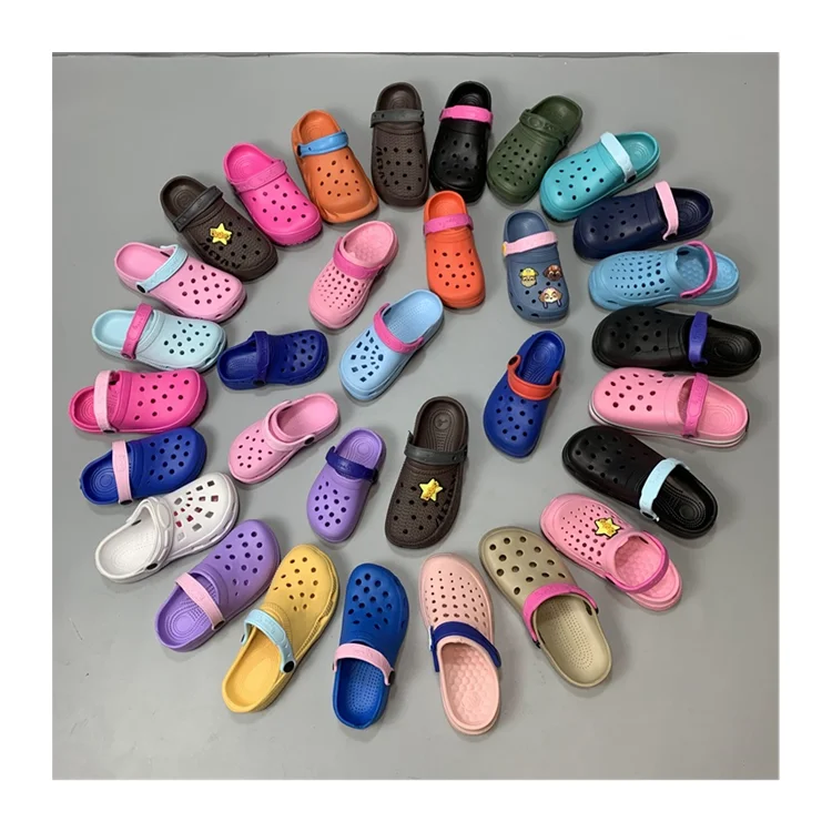 K3232 New Anti-slip Cute Walking Sandals Garden Water Clogs kids Shoes Flat Sandals kids Little Kids Toddler