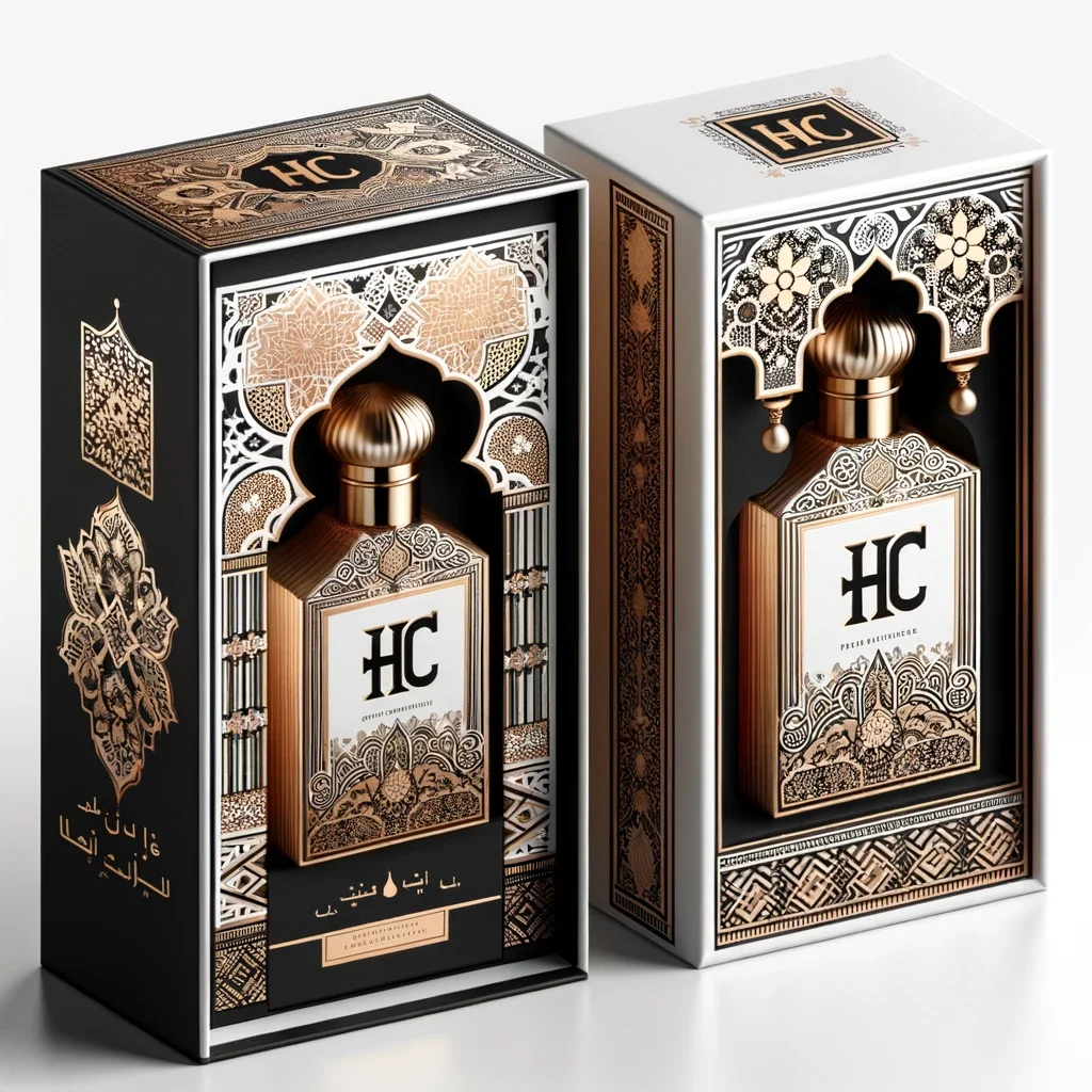 Luxury antique perfume packaging box Saudi design high-end product perfume box