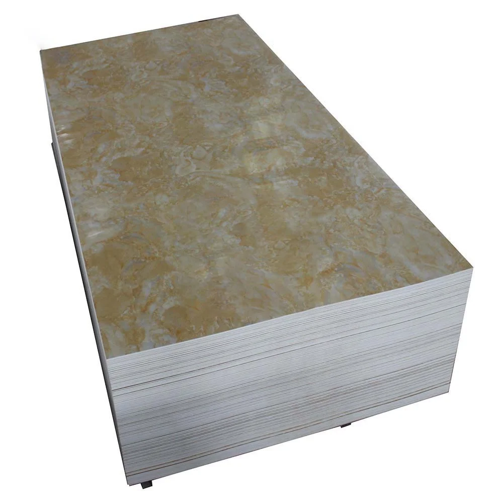 good price quality faux pvc marble sheet eco-friendly plastic