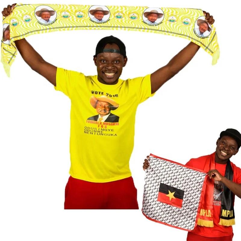 Custom Silk Screen Printing T Shirt 100% Cotton Men For Indonesia Philippines Political Party Election