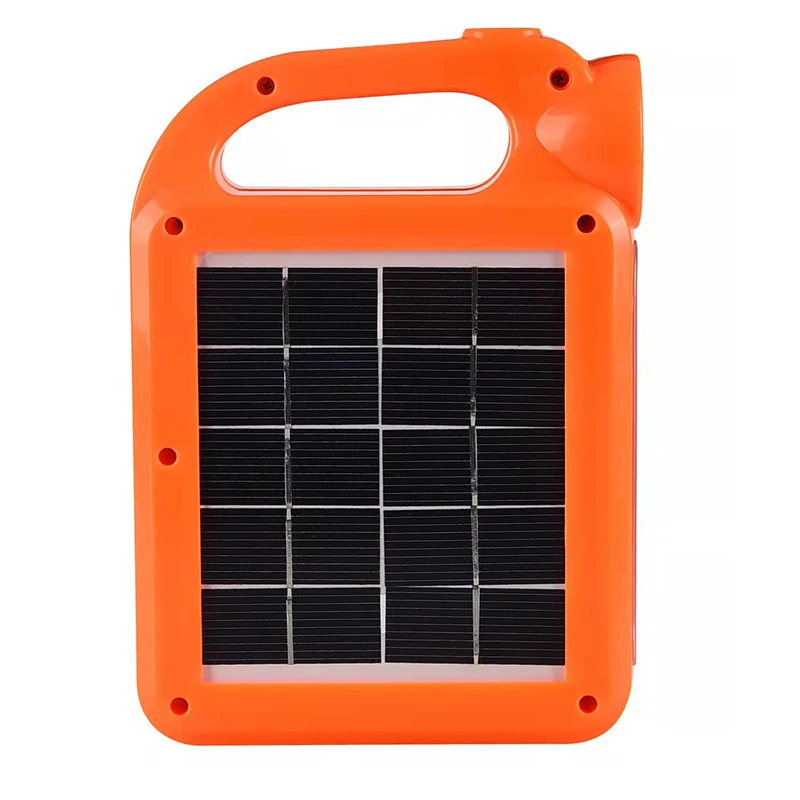 Wholesale solar led lamps solar portable COB flashlight tube flood light with bulb for outdoor camping
