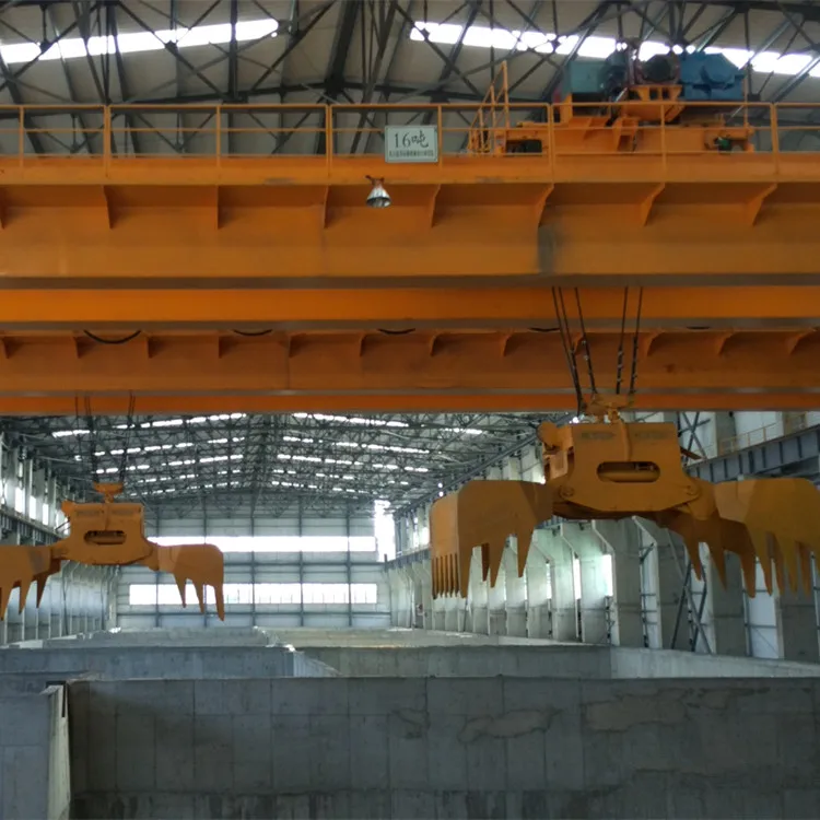 
electro hydraulic clamshell tine timber grab bucket for crane 