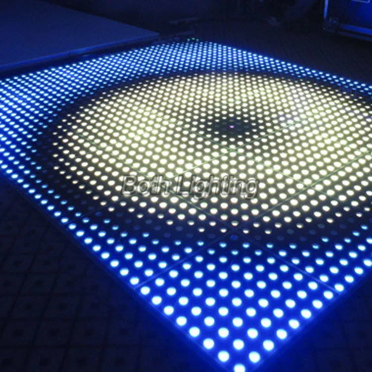 Светодиодные лампы для свадебного танцпола портативная матричная панель светодиодная цифровая Пиксельная площадка