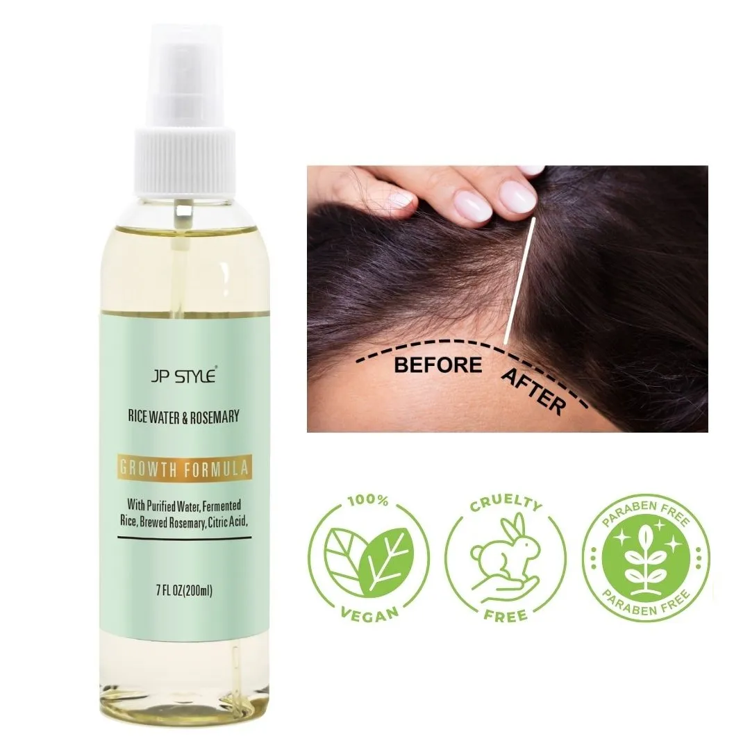 Wholesale Private Label Hair Care Products Natural Rosemary Leaf Extract Rosemary Mint Scalp & Hair Mist Spray For Hair Growth