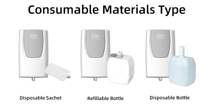 Лидер продаж 2022 диспенсер для унитаза ЖК-дисплей дезинфицирующее средство писсуара туалетной комнаты