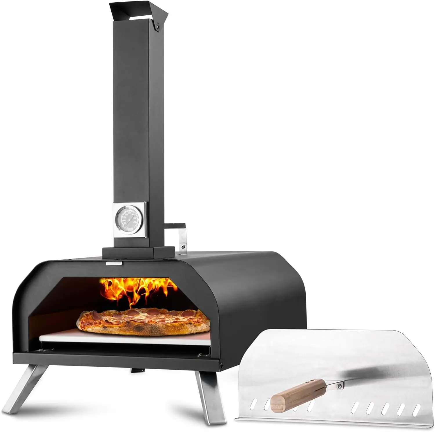 Outdoor Pizza Oven Outdoor Pellet Pizza Ovens for Outside Portable Stainless Steel Outdoor Ovens