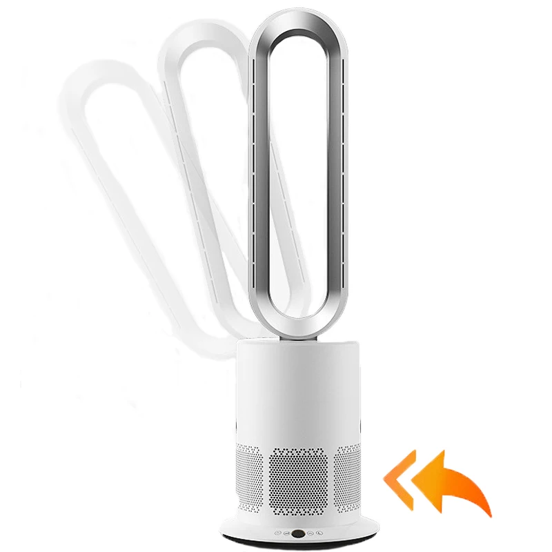 Mute Remote Controlled Germicidal Purification Heat And Cool Electric Air Purifier Bladeless Fan