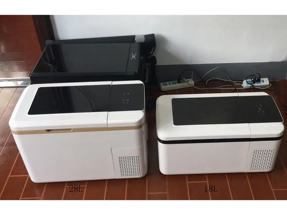 12V 220V Fair Price DC Car and Household Mini Fridge Portable Car Refrigerator ZM-18I