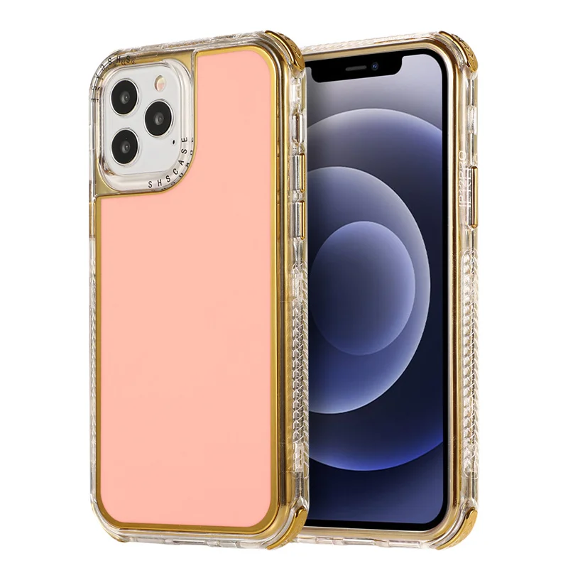Роскошный чехол для телефона 2021 iphone 11 и 12 серии 13 pro max Позолоченные красивые Чехлы