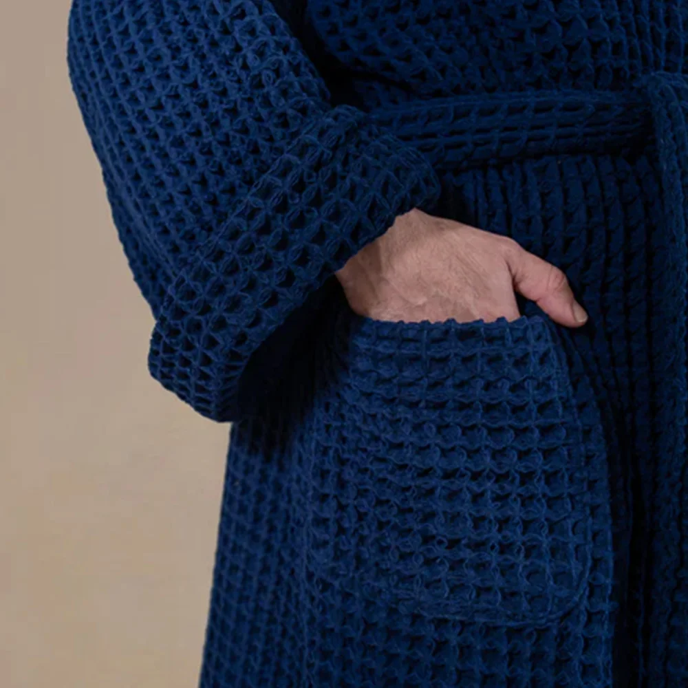 Turkish Waffle Knit woven Lightweight Kimono Spa & Bath Robes for Women
