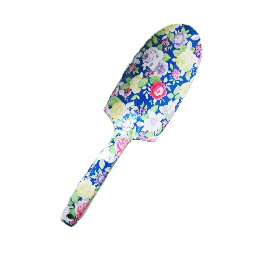 Aluminum floral decorative lady mini garden spade