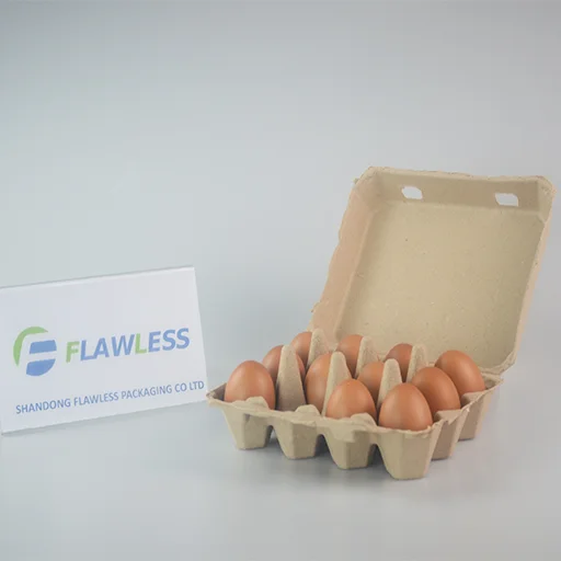 Китайский производитель, биоразлагаемые картонные коробки для яиц из целлюлозы 12 ячеек, недорогие изделия из целлюлозы