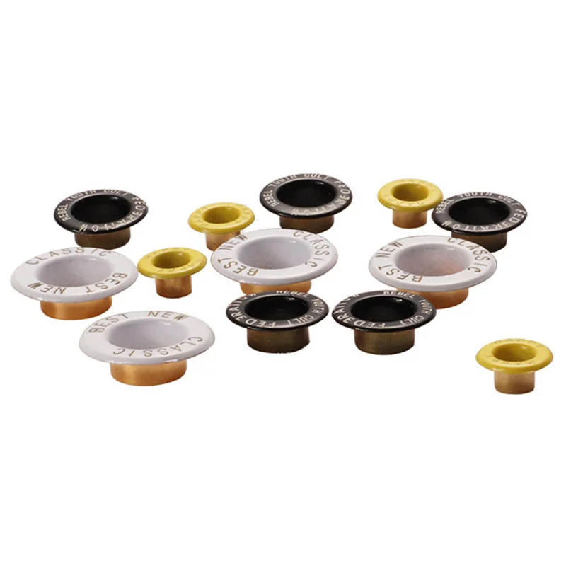 Заводская оптовая продажа, аксессуары для оконных штор, большая металлическая люверса 40 мм 50 мм, кольцо с Люверсами