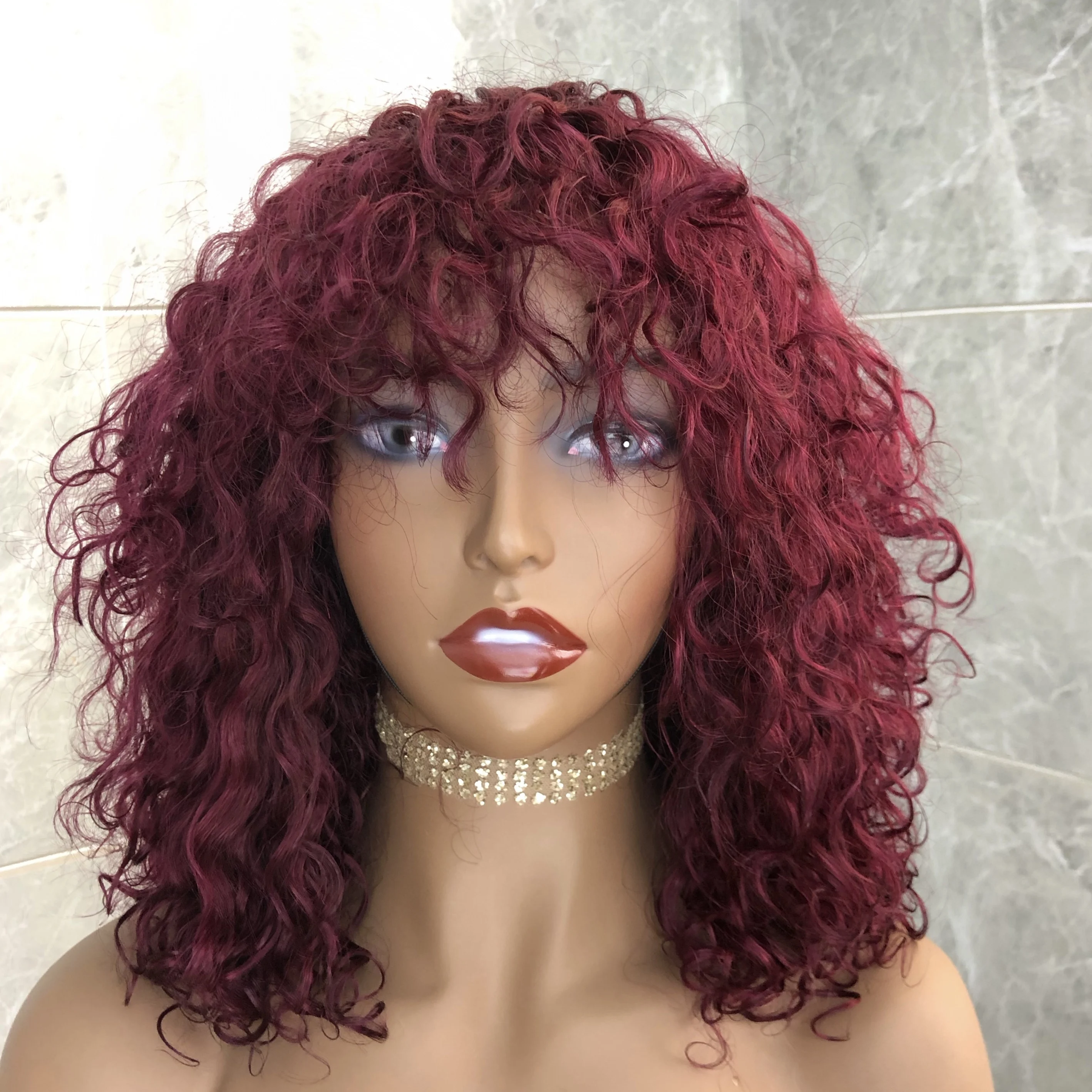 Hot Beauty Best Wig Vendor,12a Grade Double Drawn Rose Curly Vietnamese Wig,Can Last 5 Years Wholesale Virgin Human Hair Wigs