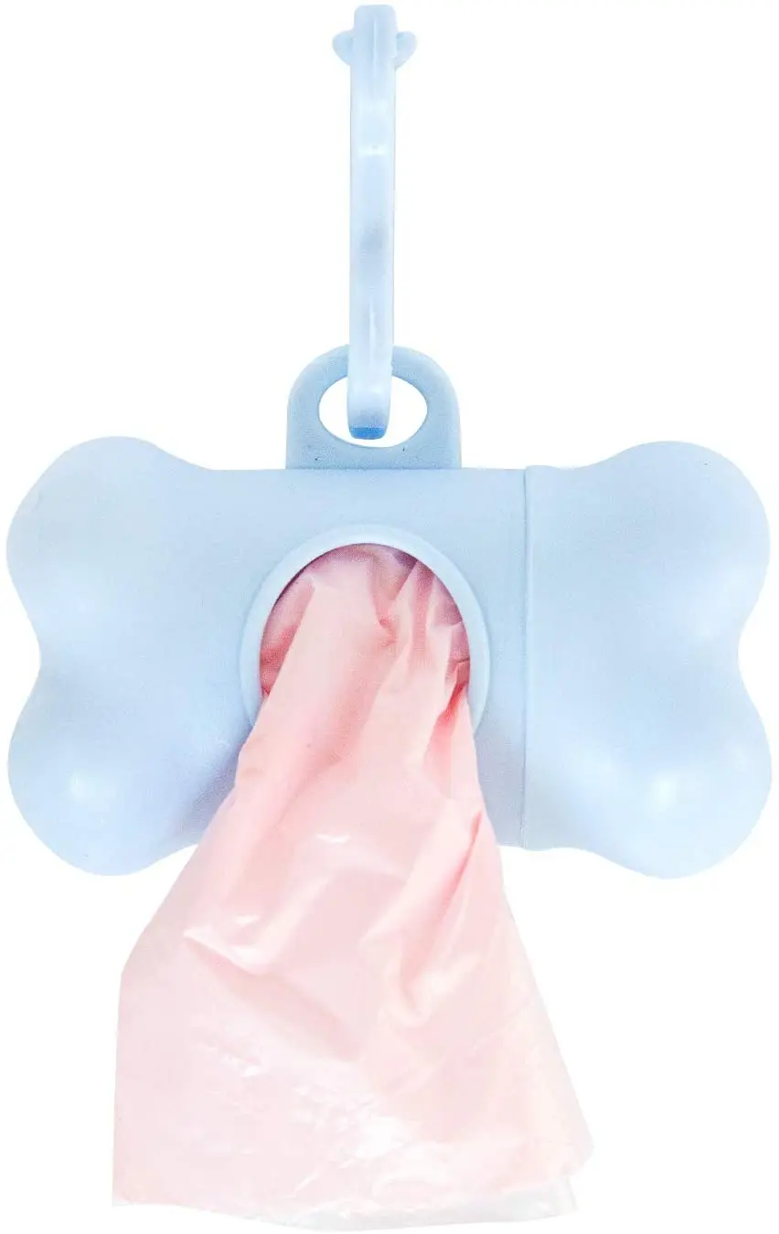 Eco Friendly 100%  Compostable Pet Dog Poop Bags Custom Printed Powerful Biodegradable For Pet Poop