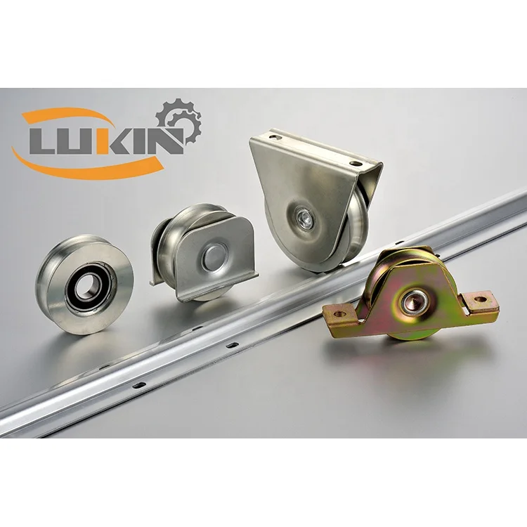 OEM ODM bolt-on galvanized sliding gate wheel track for villa gate