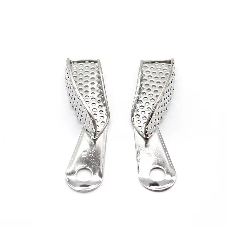 Dental stainless steel dental dentures - Perforated and non perforated extraction trays - Impression trays