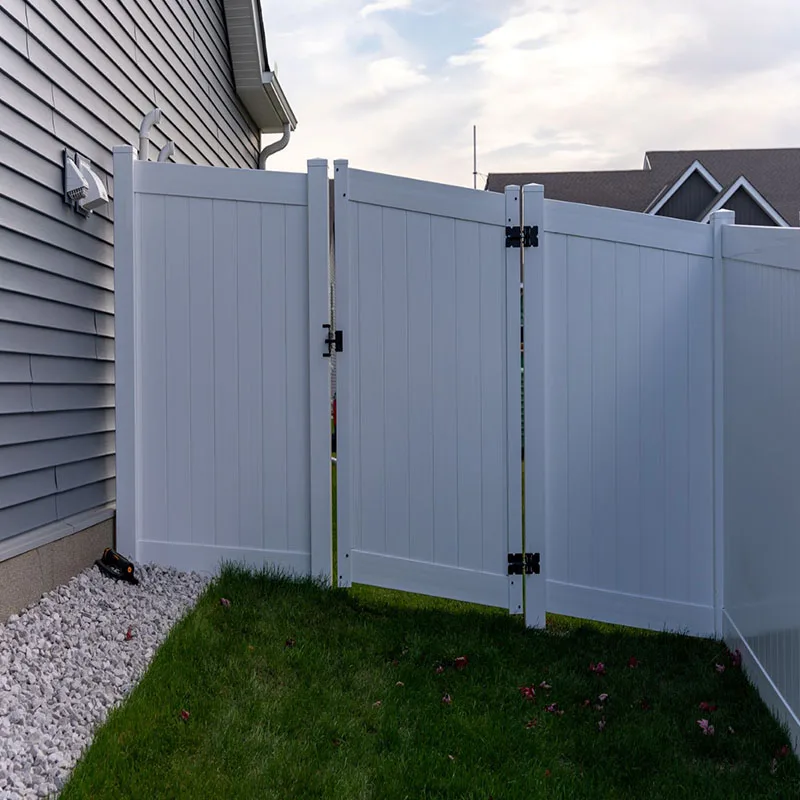 High Quality 6x8 Foot White PVC Vinyl Privacy Fence with Post Wholesale Trellis & Gates,Privacy Vinyl Plastic Fence,Garden Fence