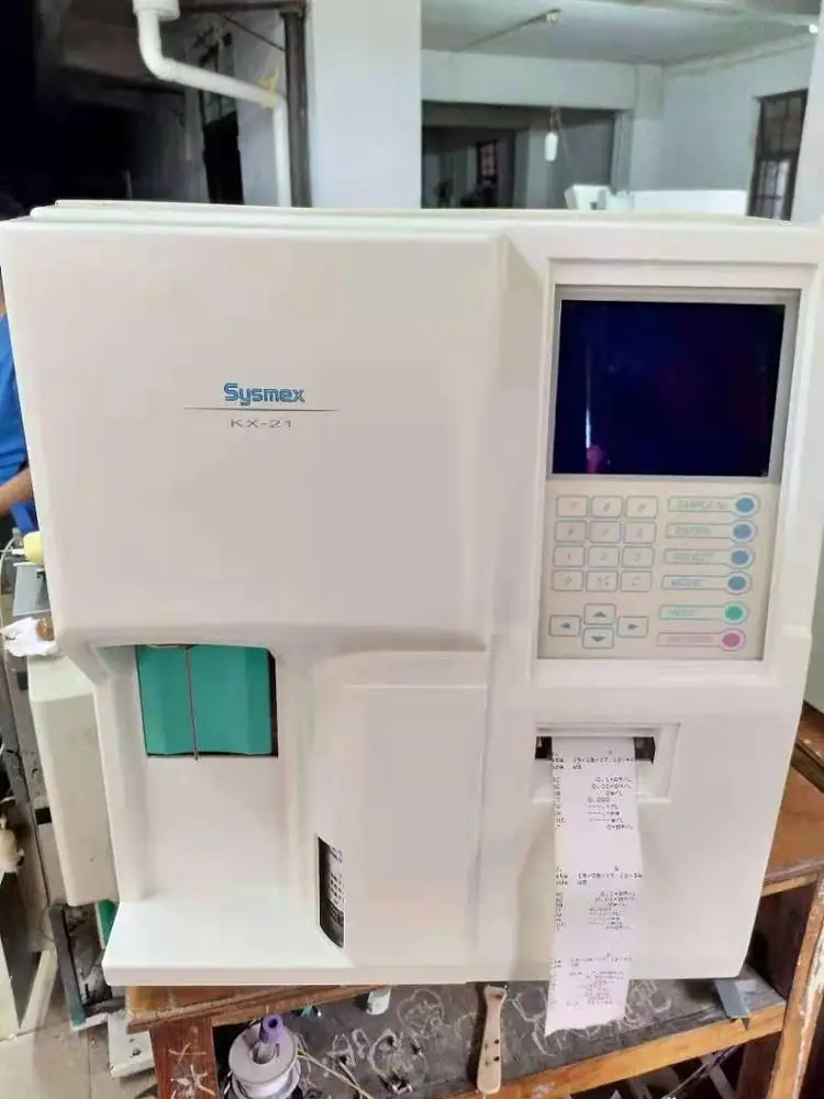  Б/у Sysmex KX-21 совместный анализ гематологических химических веществ Авто анализатора kx21 сисмекс анализатор гематологии цена счетчик клеток в хорошем