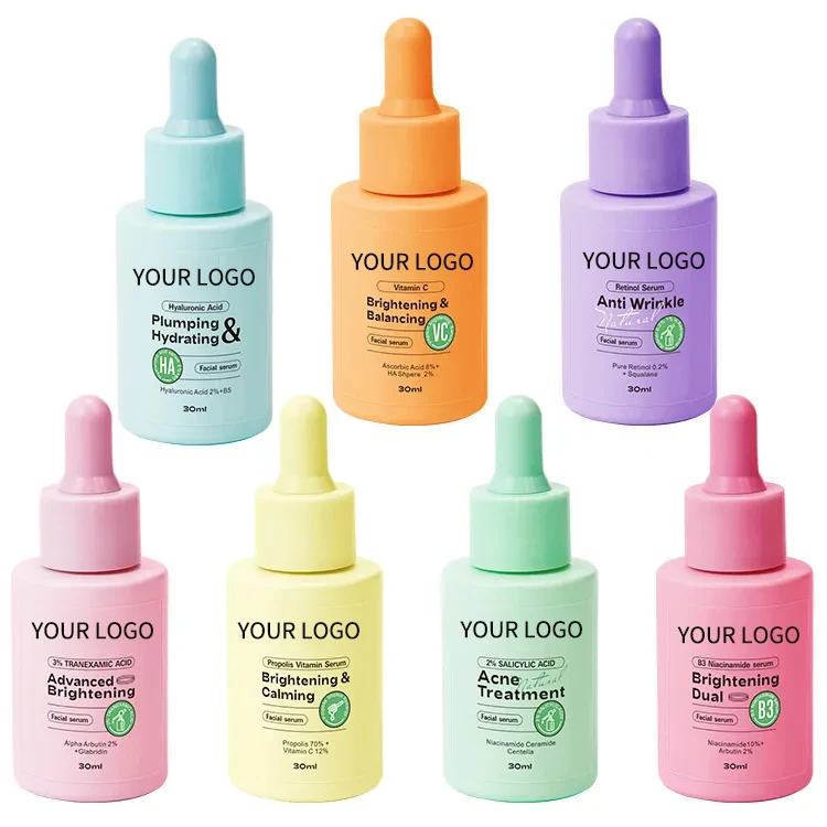 Private Label Skincare Retinol Face Serum Skin Care Removing Dark Spots VC Niacinamide  B3 Hyaluronic Acid Niacinamide Serum