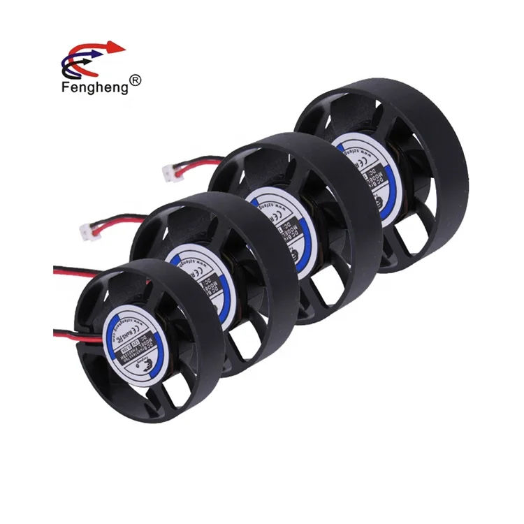 40mm round 4010 5v 12v dc plastic circular duct suction cooling fan