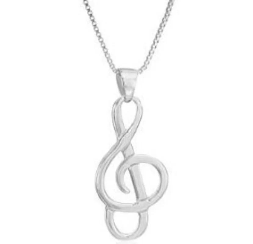 Anti Allergy Personalized Gold Plated Pendant Note Necklace for Women