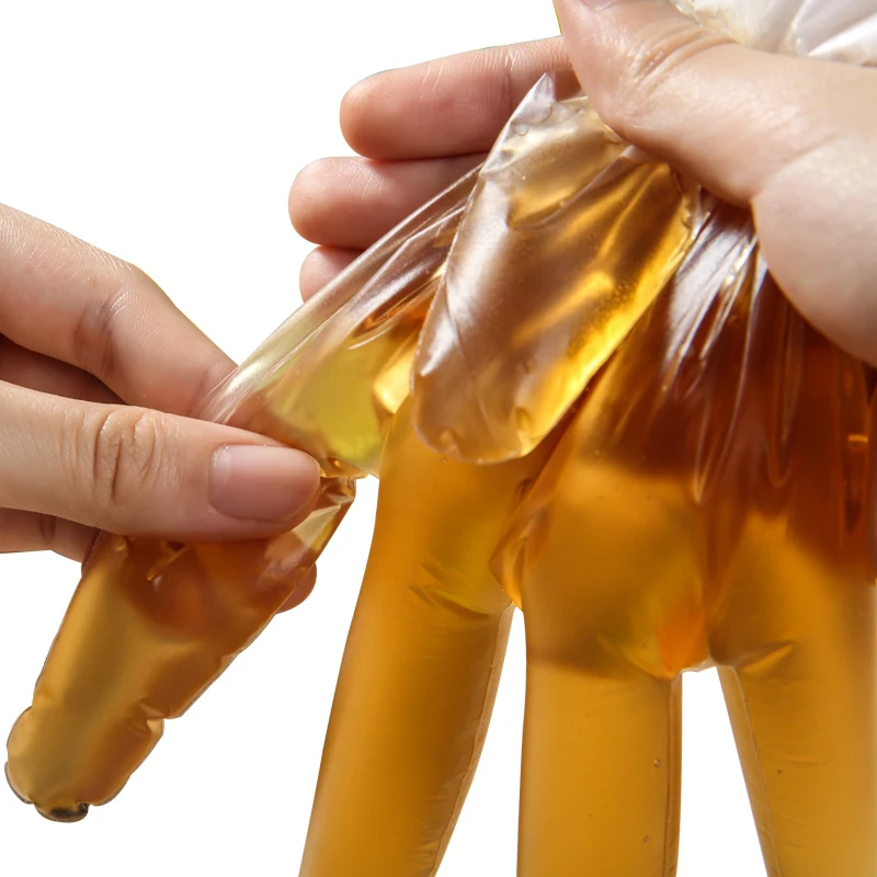 HDPE Gloves for Cooking Food Service Ambidextrous Latex Free Powder Free Disposable Poly Clear Gloves